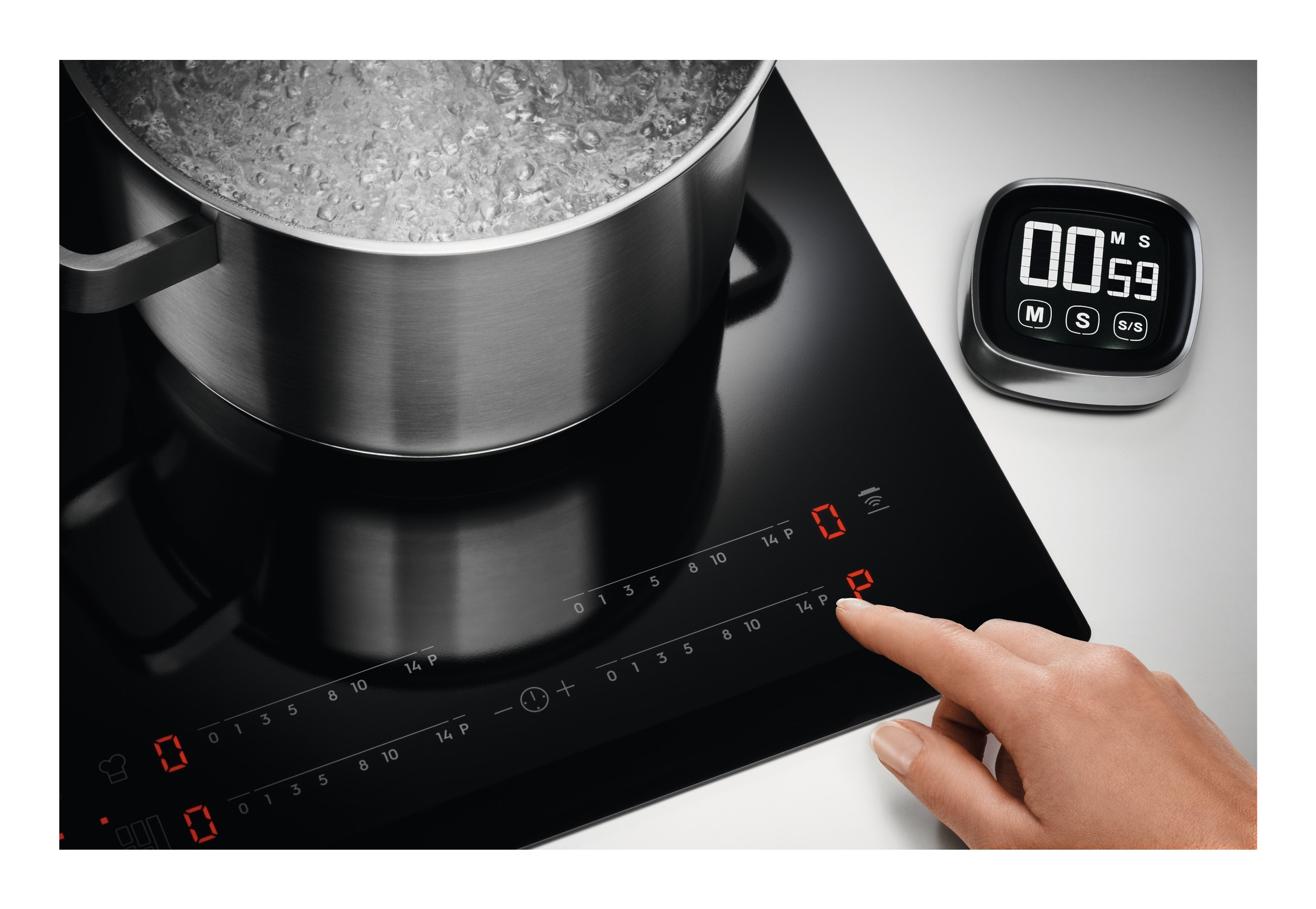 Electrolux EIV634 Zwart Ingebouwd 60 cm Inductiekookplaat zones 4 zone(s) - Afbeelding 11