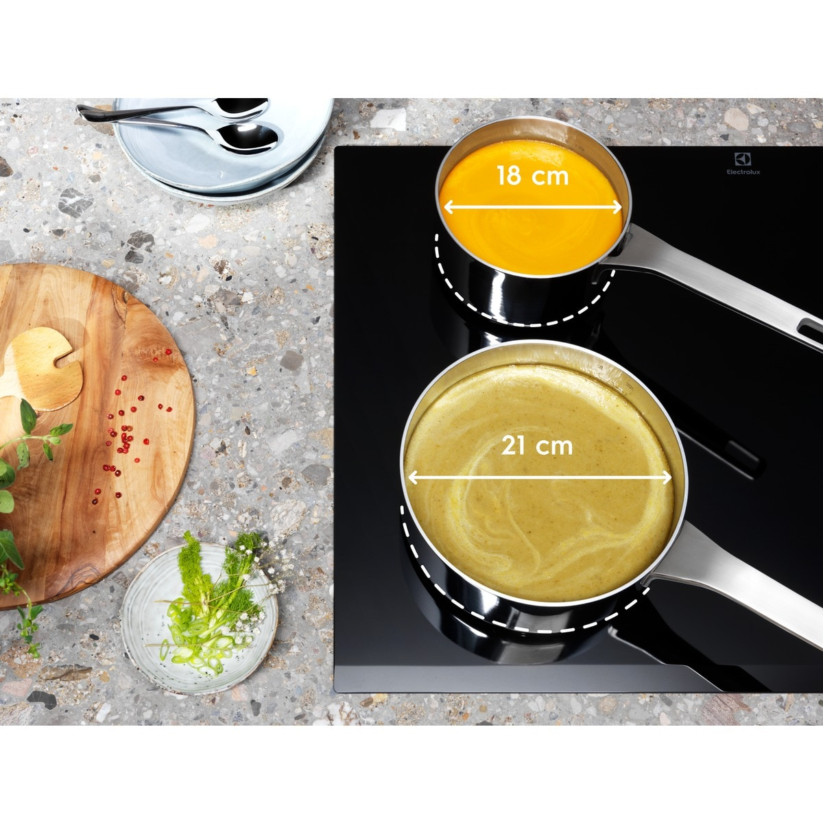Electrolux EIV734 Zwart Ingebouwd 68 cm Inductiekookplaat zones 4 zone(s) - Afbeelding 13