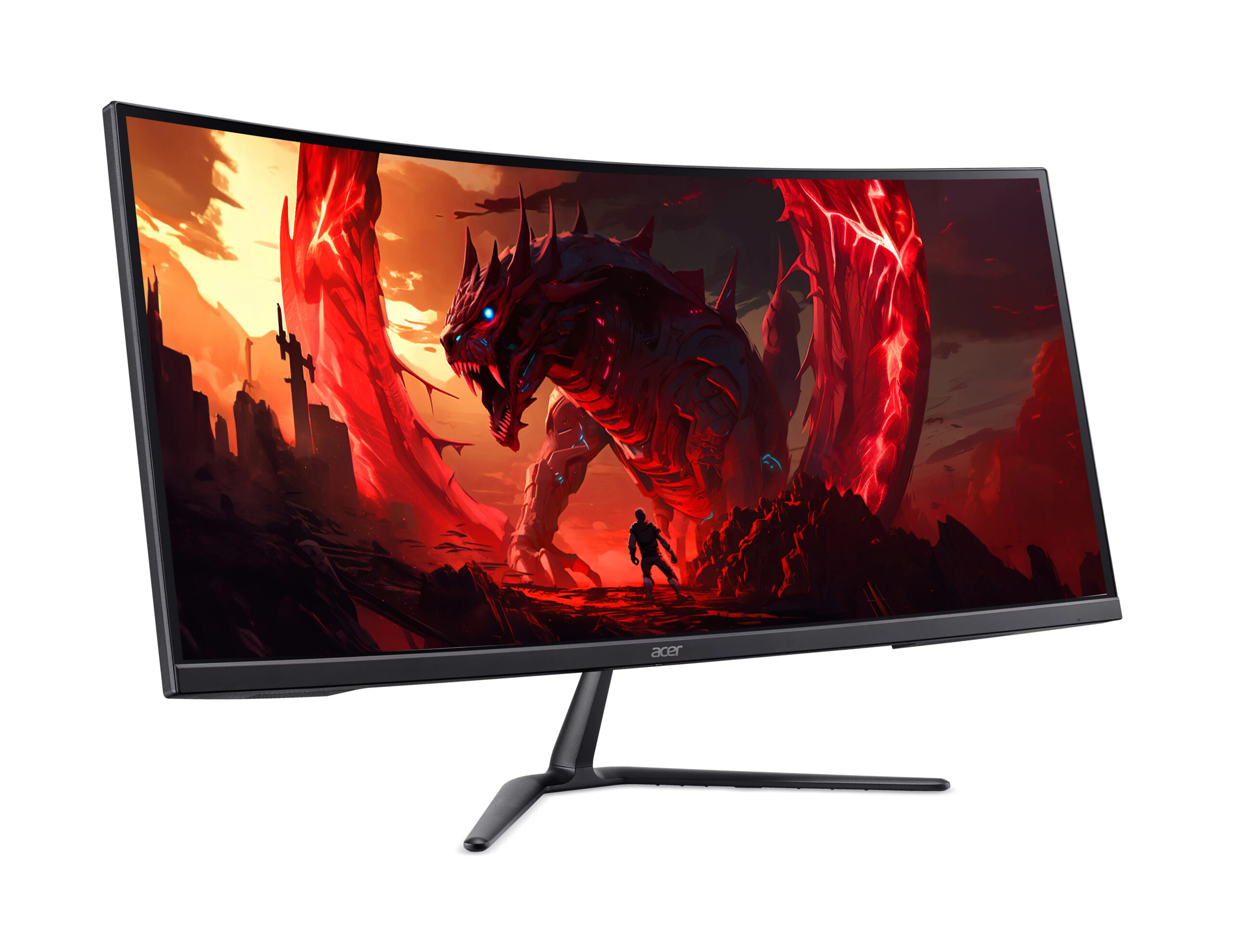 Acer ED340CUR X0 computer monitor 86,4 cm (34") 3440 x 1440 Pixels UltraWide Quad HD LCD Zwart - Afbeelding 2