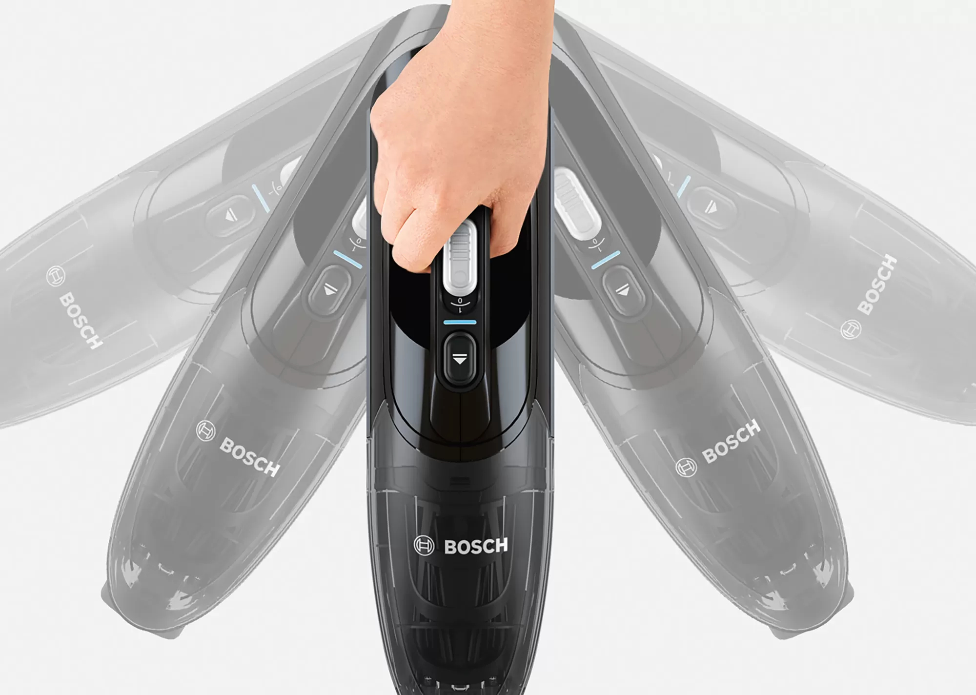 Bosch Serie 2 BCHF216B steelstofzuiger & elektrische bezem Batterij/Accu Droog Cyclonisch Zakloos 0,4 l 145 W Zwart - Afbeelding 8