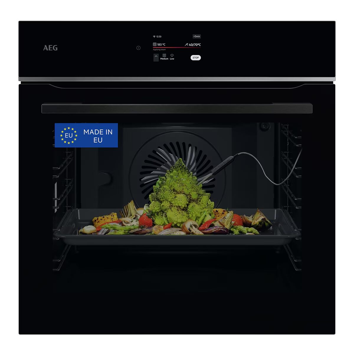 Oven AEG TE8PB731AB 71 L 3400 W afbeelding