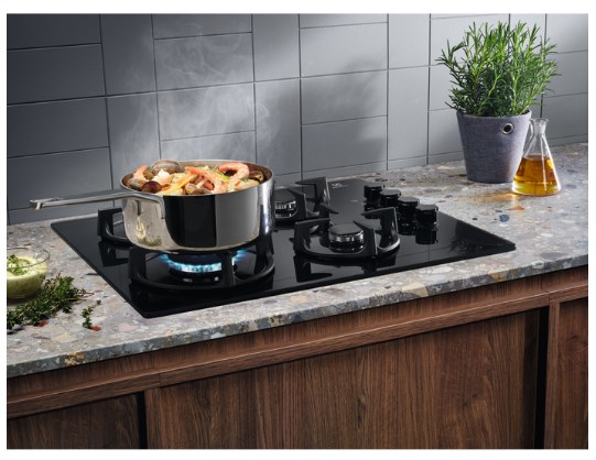 Electrolux EGG6407K Zwart Ingebouwd 59 cm Gaskookplaat 4 zone(s) - Afbeelding 6