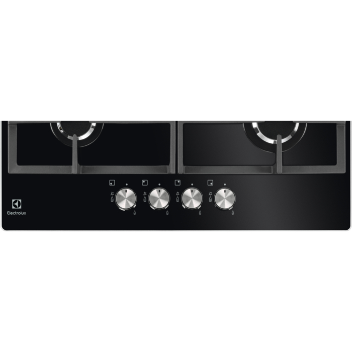 Electrolux KGG6426K Zwart Ingebouwd 56 cm Gaskookplaat 4 zone(s) - Afbeelding 2