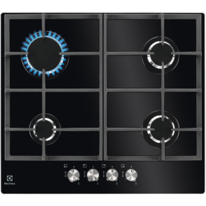 Electrolux KGG6426K Zwart Ingebouwd 56 cm Gaskookplaat 4 zone(s)