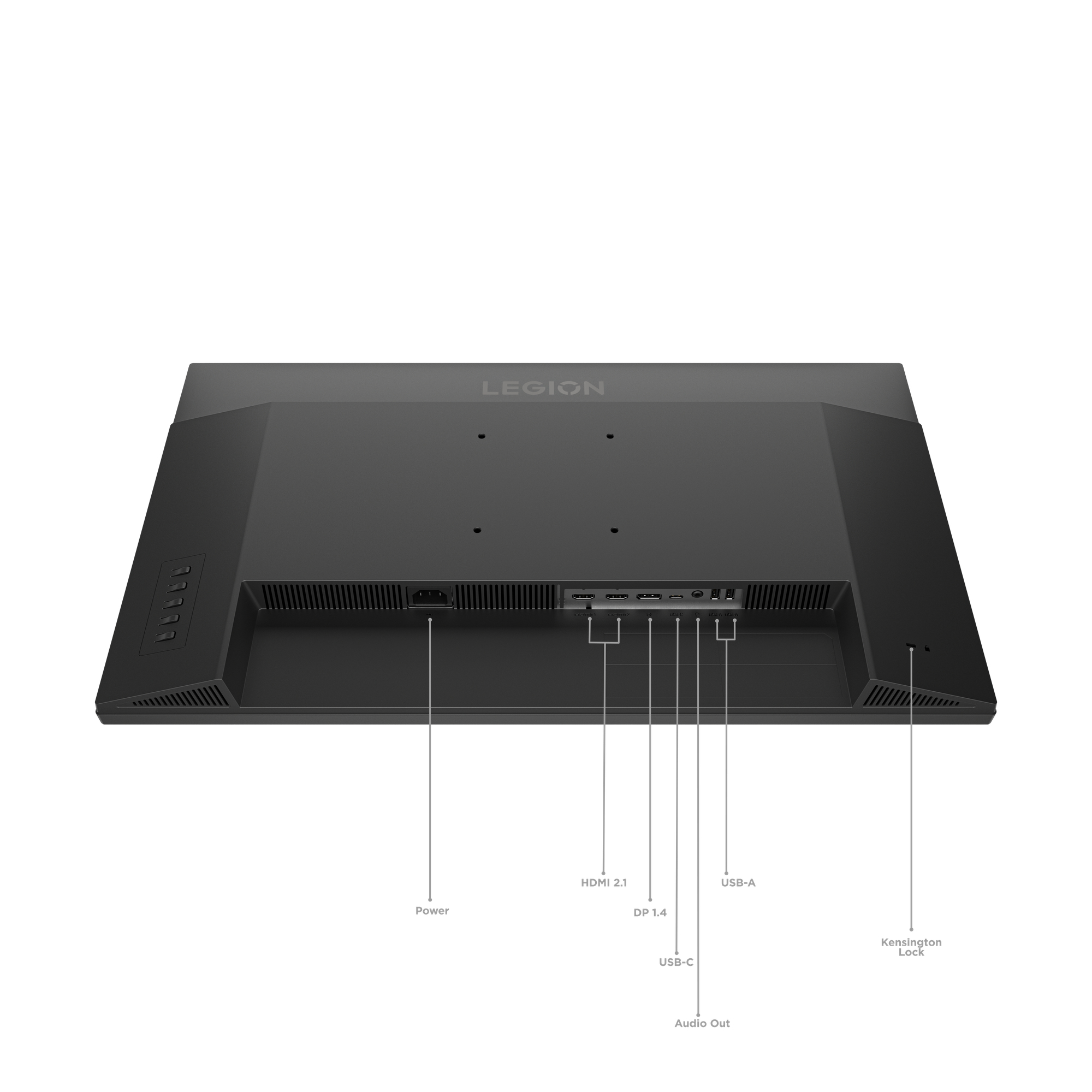 Lenovo Legion 27QD-10 computer monitor 68,6 cm (27") 2560 x 1440 Pixels Quad HD LCD Zwart - Afbeelding 12