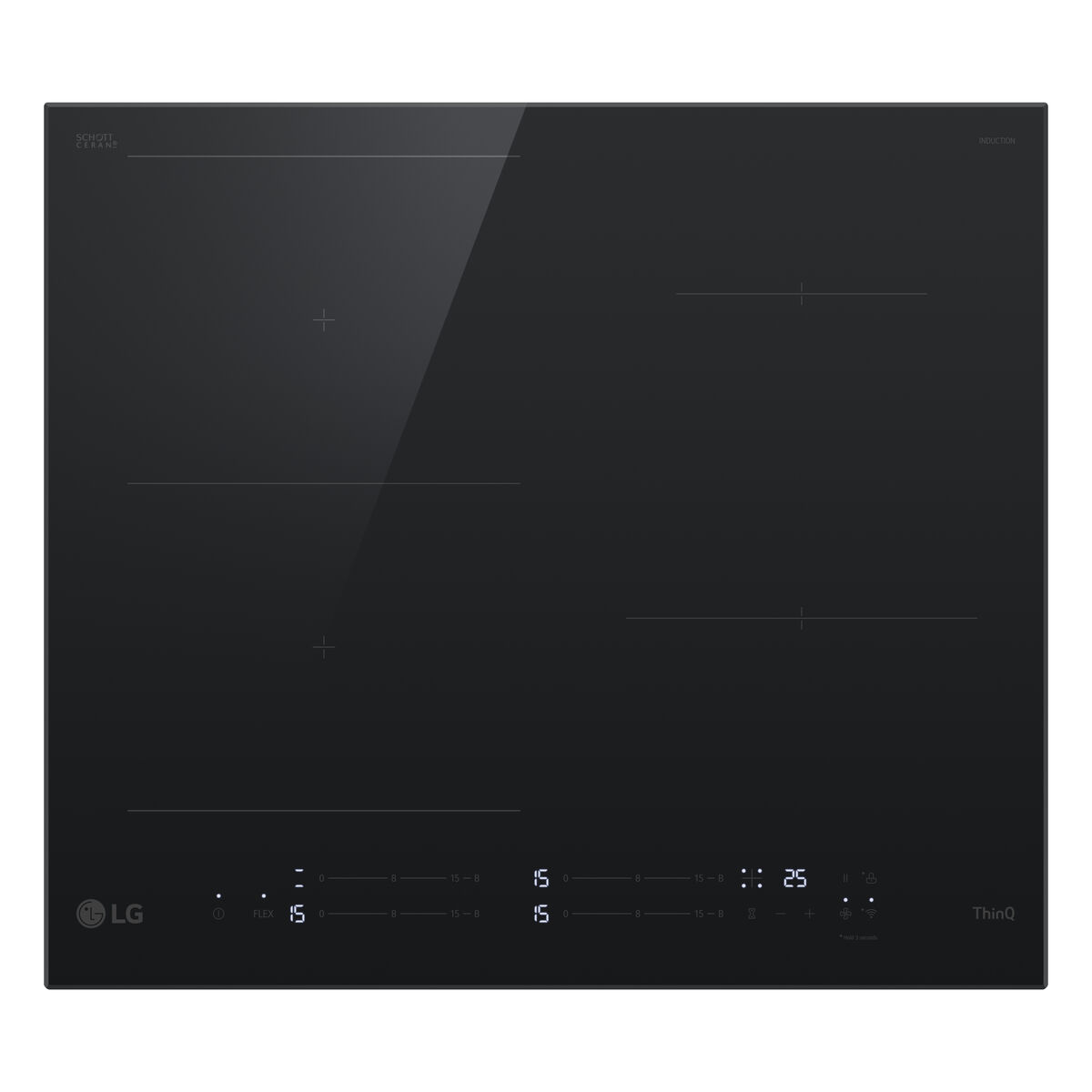 Inductiekookplaat LG CBIZ2435B 60 cm 7400 W afbeelding