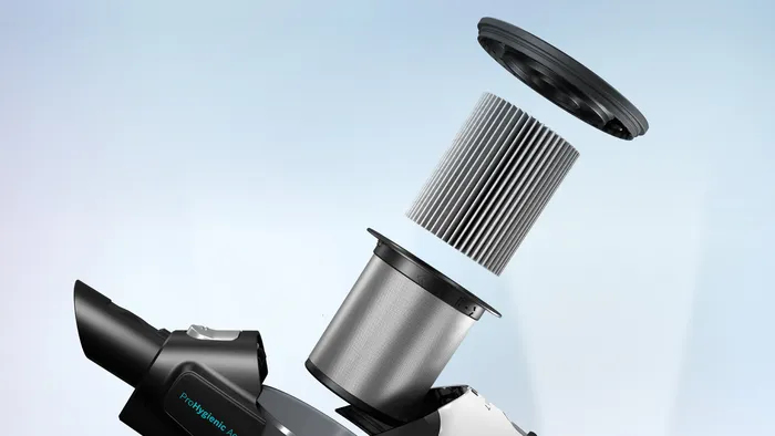Bosch BCS71HYG1 steelstofzuiger & elektrische bezem Batterij/Accu Droog en nat HEPA Zakloos 0,3 l 23,5 W Zwart, Wit 3 Ah - Afbeelding 8