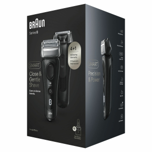 Braun Series 8 8560cc Wet & Dry Scheerapparaat met scheerblad Trimmer Zwart