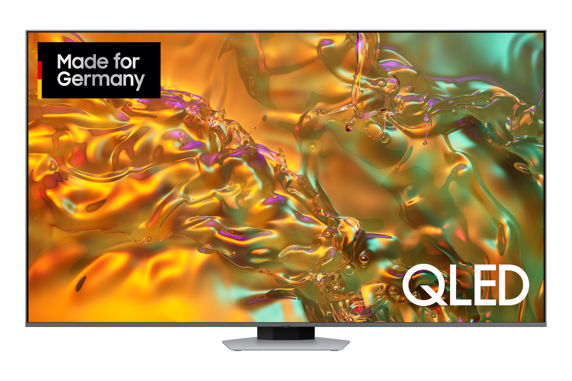 Samsung Q80D GQ65Q80DATXZG tv 165,1 cm (65") 4K Ultra HD Smart TV Wifi Zilver afbeelding