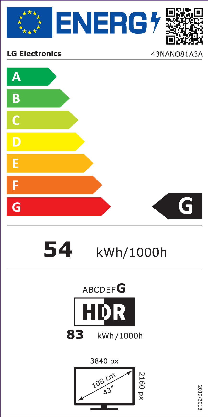 LG NanoCell AI 43NANO81A3A tv 109,2 cm (43") 4K Ultra HD Smart TV Wifi Zwart - Afbeelding 12