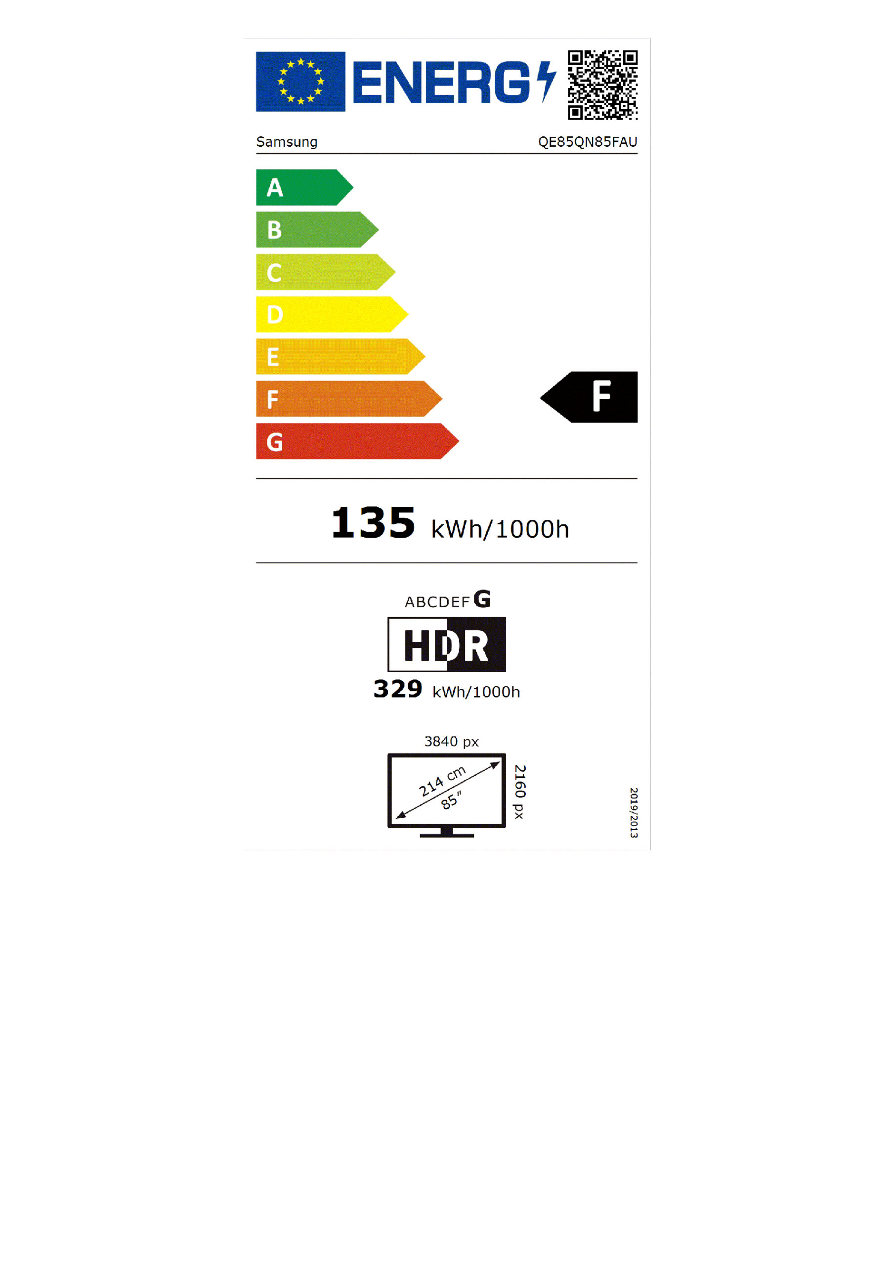 Samsung Neo QE85QN85FAUXXH tv 2,16 m (85") 4K Ultra HD Smart TV Wifi Zilver - Afbeelding 13