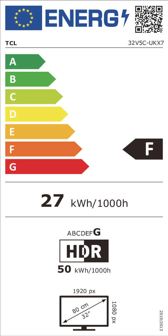 TCL 32V5C tv 81,3 cm (32") Full HD Smart TV Wifi Zwart - Afbeelding 12