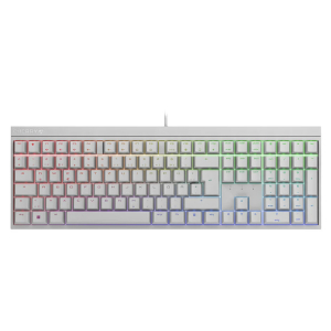CHERRY MX 2.0S toetsenbord Gamen USB QWERTZ Duits Wit