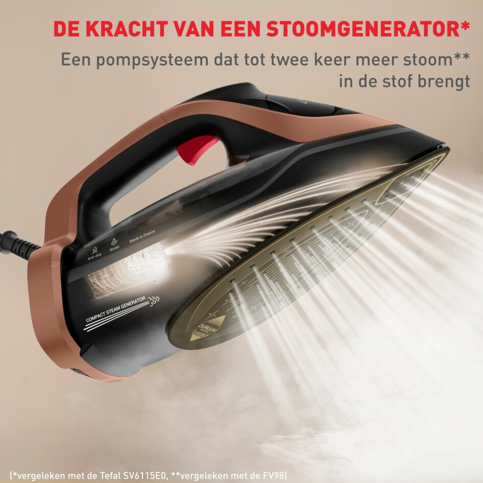 Tefal Ultimate Power Pro FV9E50 FV9E50 stoomstrijkijzer - Afbeelding 5
