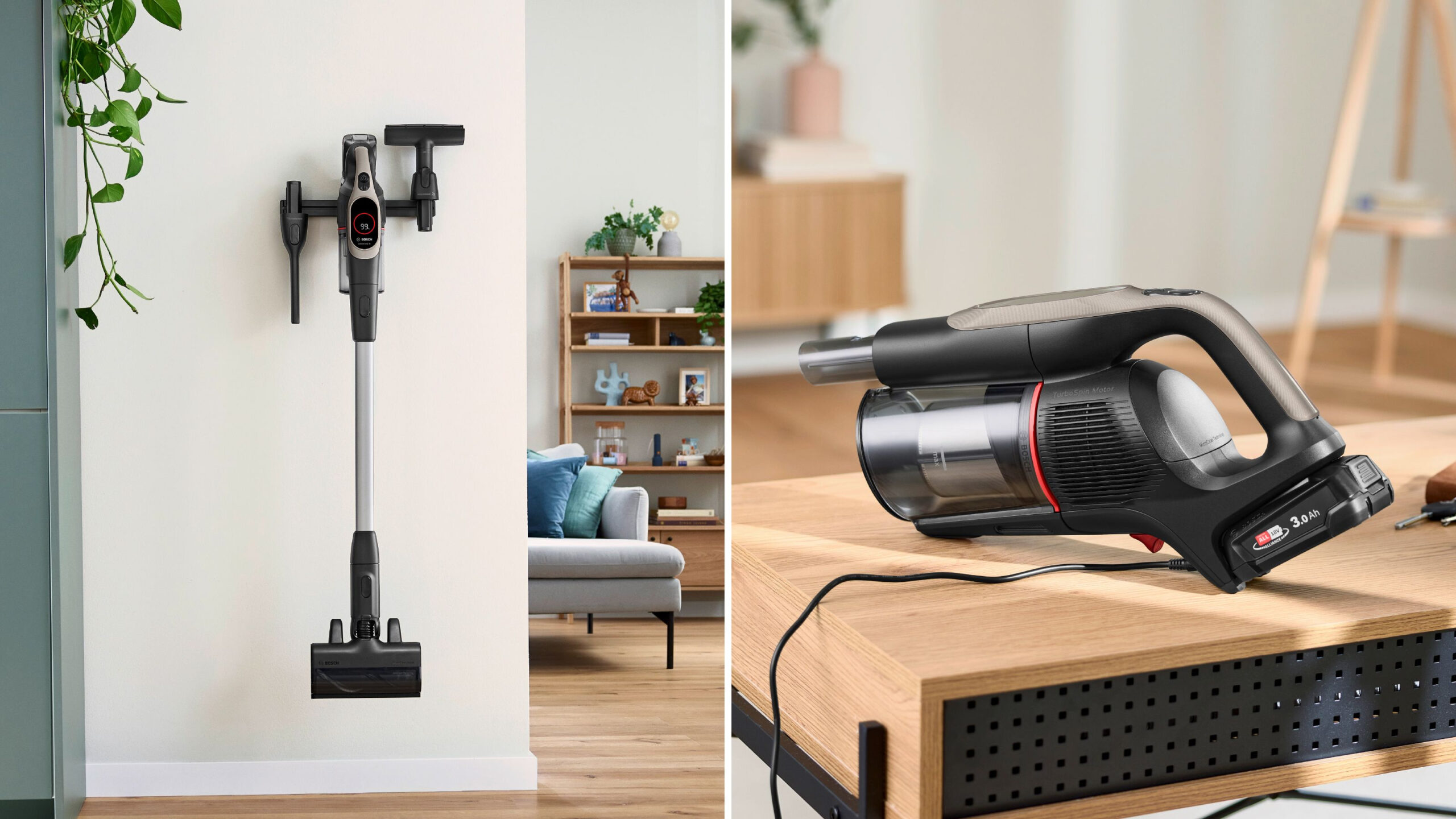 Bosch BCS931GAC steelstofzuiger & elektrische bezem Batterij/Accu Droog HEPA Zakloos 0,4 l Grafiet 3 Ah - Afbeelding 10