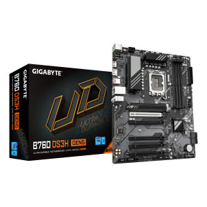 GIGABYTE B760 DS3H GEN5 moederbord Intel B760 Express LGA 1700 ATX