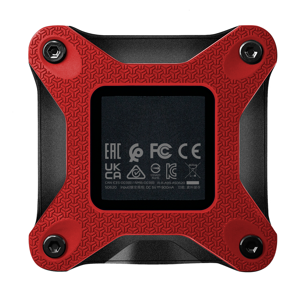 ADATA SD620 512 GB Micro-USB B 3.2 Gen 2 (3.1 Gen 2) Rood - Afbeelding 5