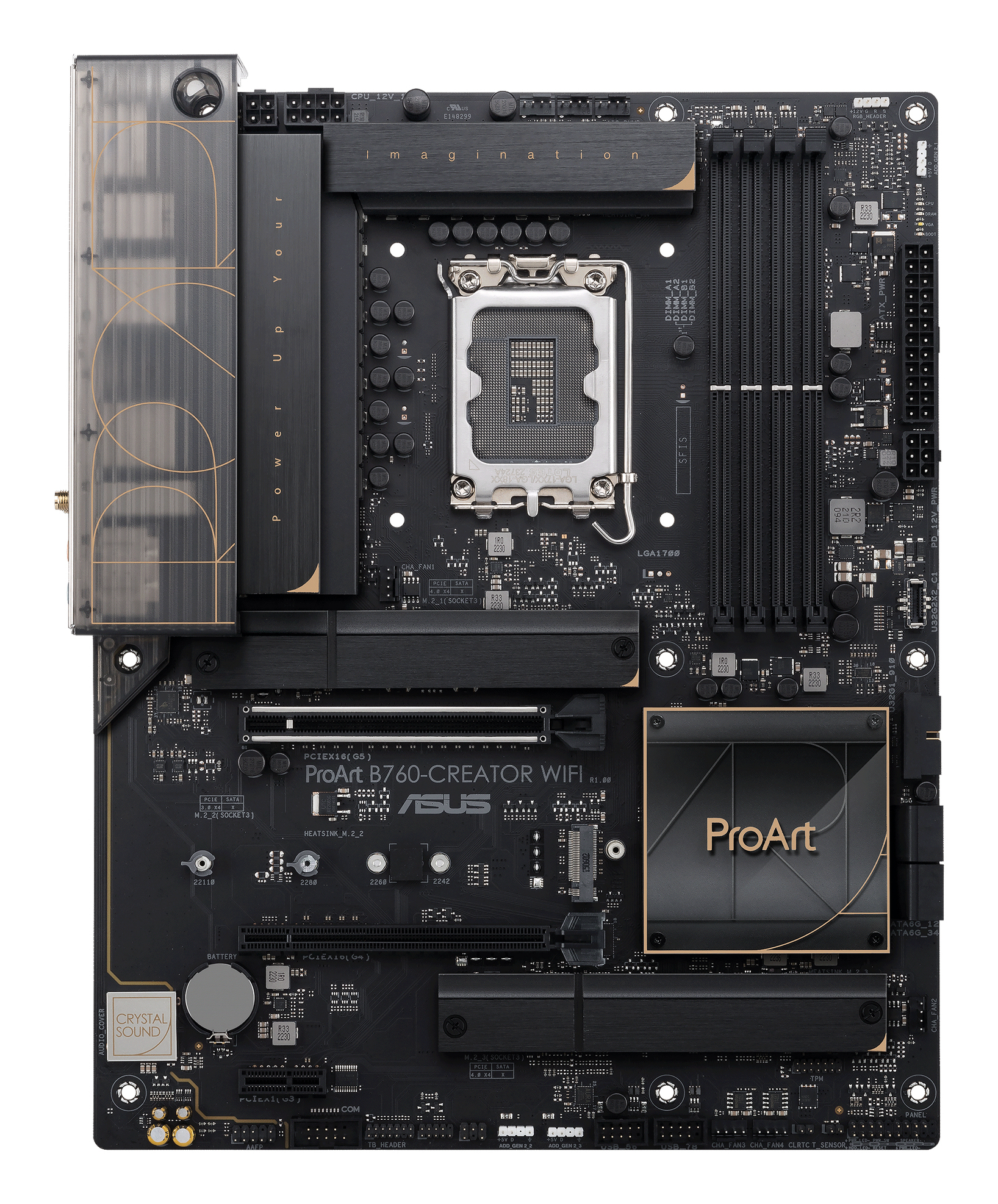 ASUS 90MB1FY0-M0EAY0 moederbord Intel B760 LGA 1700 ATX - Afbeelding 3
