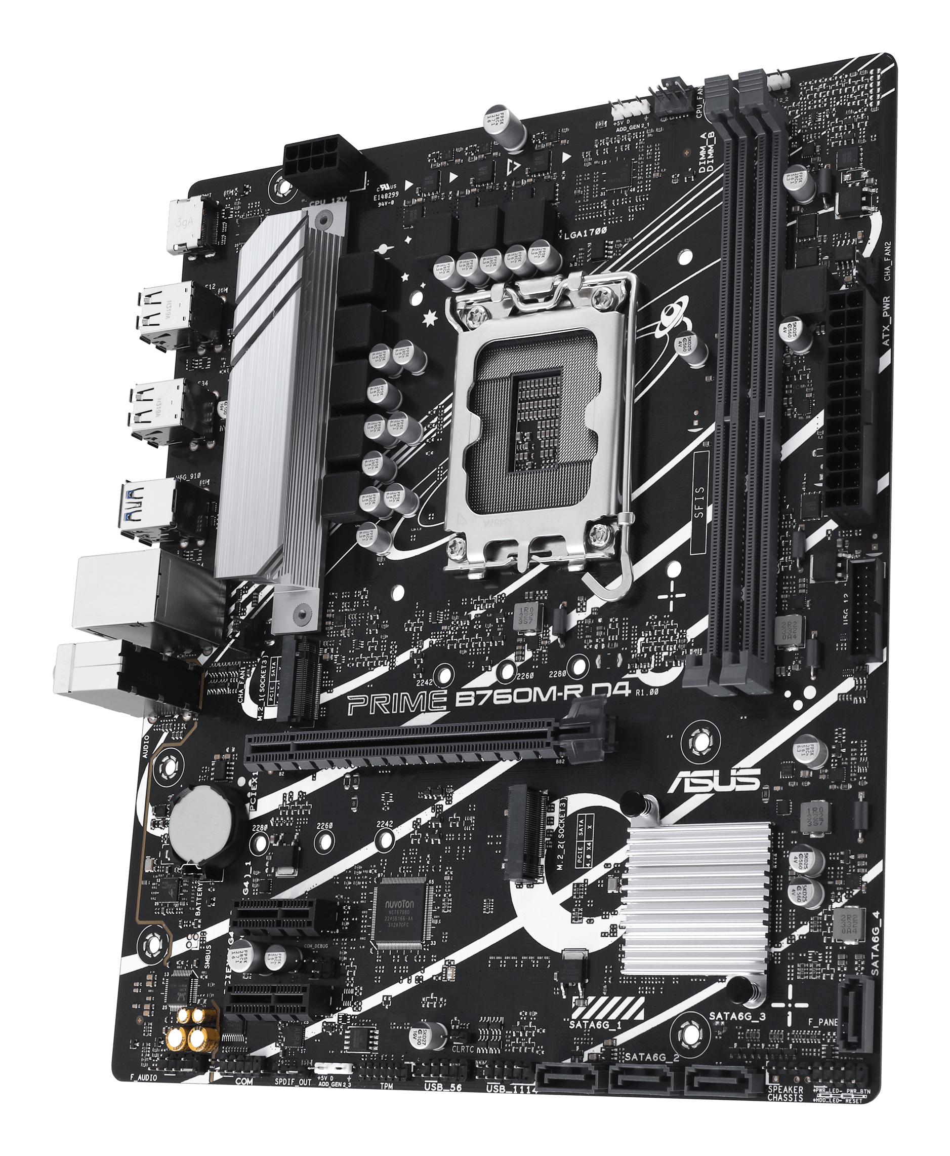 ASUS PRIME B760M-R D4 Intel B760 LGA 1700 micro ATX - Afbeelding 5