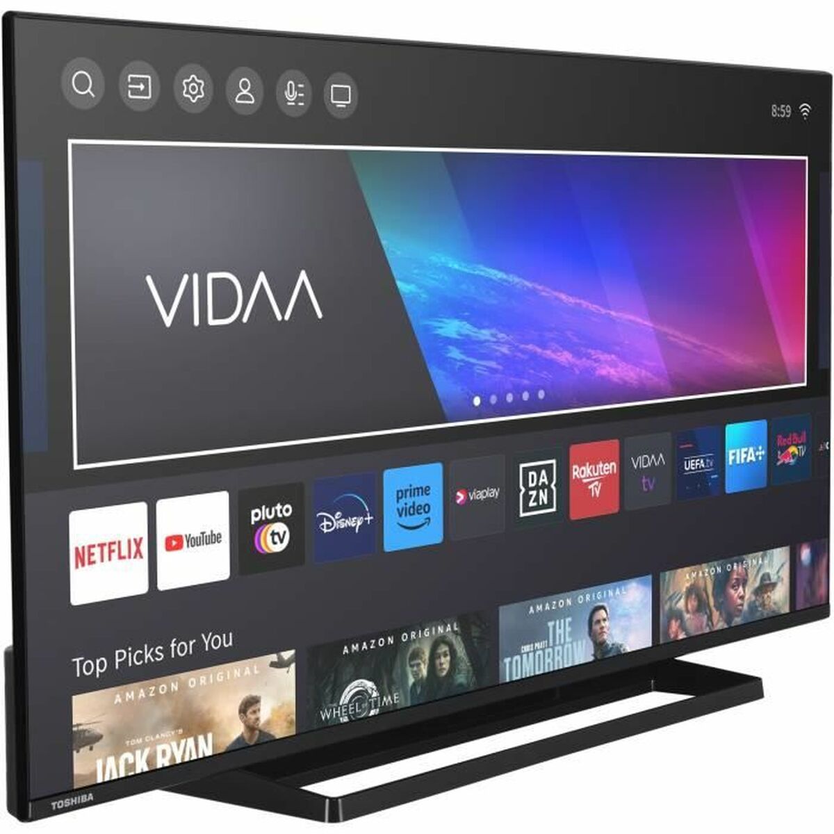Smart TV Toshiba 43QV3363DG 4K Ultra HD 43" QLED - Afbeelding 3