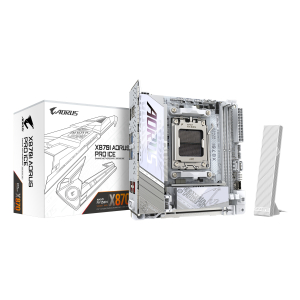 GIGABYTE X870I AORUS PRO ICE moederbord AMD X870 Socket AM5 Micro ITX