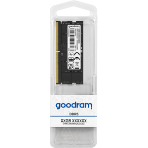 Goodram GR4800S564L40/32G geheugenmodule 32 GB 1 x 32 GB DDR5 262-pin SO-DIMM