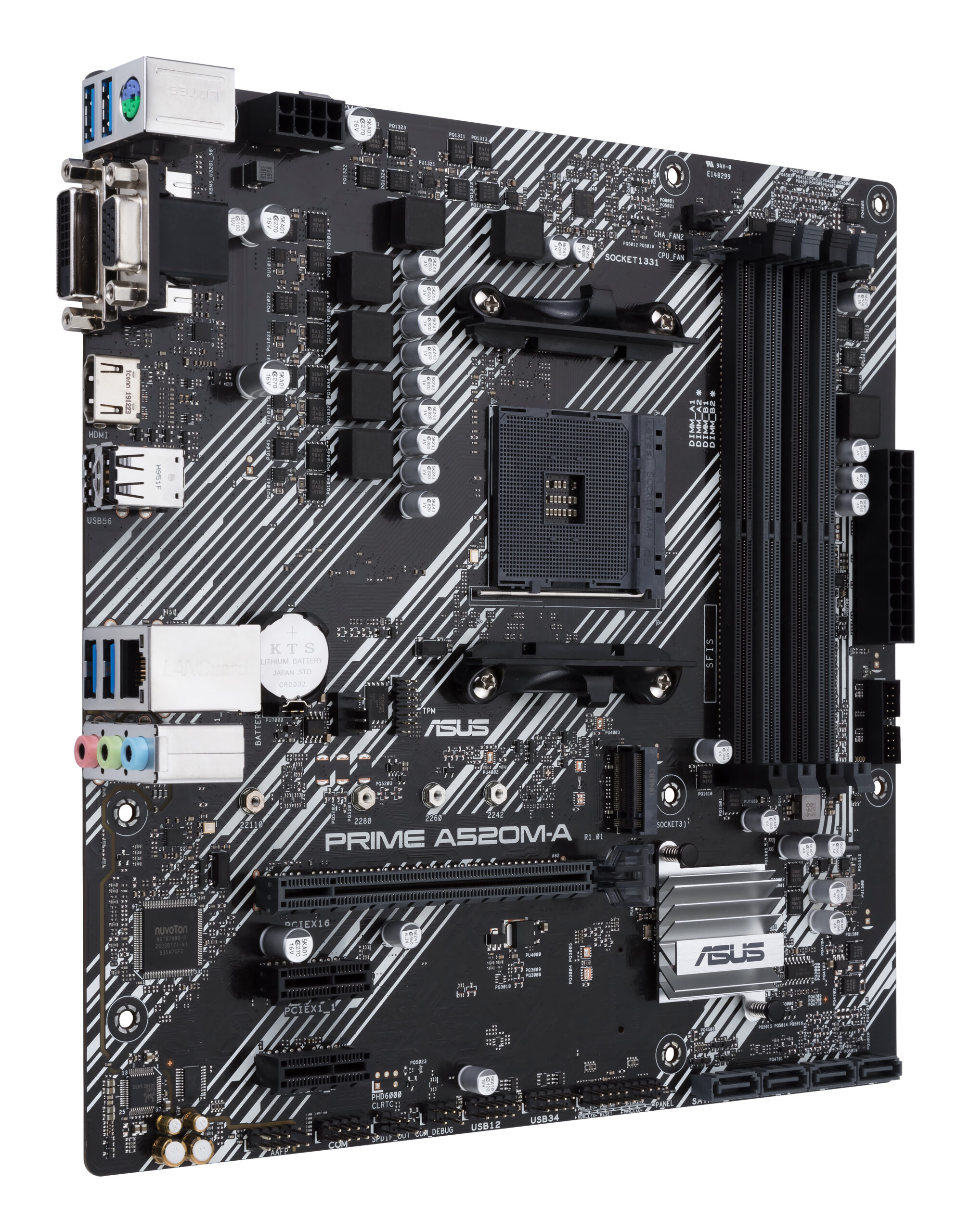 ASUS PRIME A520M-A II/CSM AMD A520 Socket AM4 micro ATX - Afbeelding 4