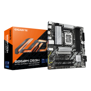 GIGABYTE B860M DS3H moederbord Intel B860 LGA 1851 (Socket V1) micro ATX
