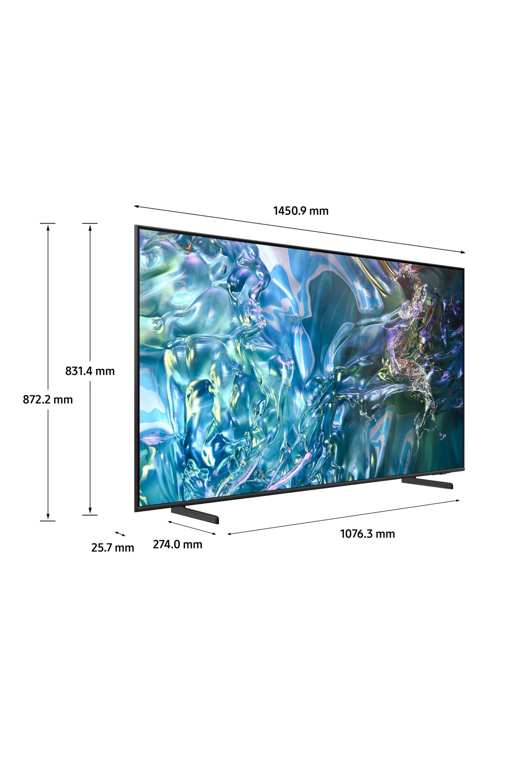 Samsung TQ65Q64DAU 165,1 cm (65") 4K Ultra HD Smart TV Wifi Grijs - Afbeelding 4