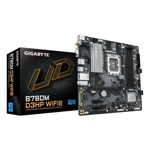 GIGABYTE B760M D3HP WIFI6 moederbord Intel B760 Express LGA 1700 micro ATX