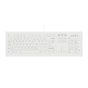 Contour Design Active Key AK-C8100F-U1-W/GE toetsenbord Medisch USB QWERTZ Duits Wit