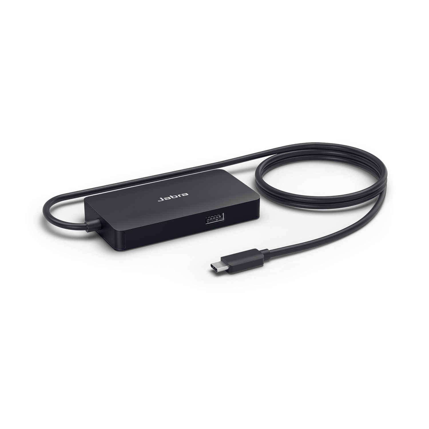 Jabra 14207-58 interface hub USB 3.2 Gen 1 (3.1 Gen 1) Type-C Zwart afbeelding
