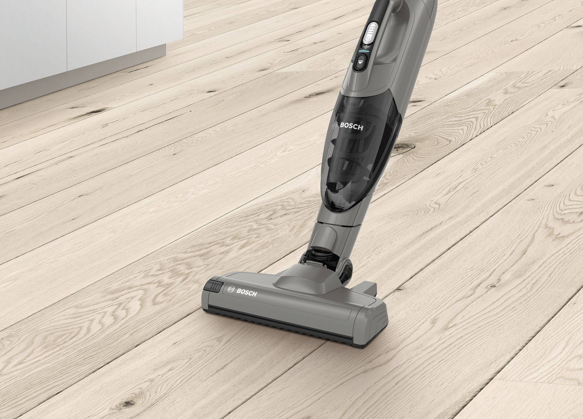 Bosch Serie 2 BBHF214G steelstofzuiger & elektrische bezem 2-in-1-steelstofzuiger Batterij/Accu Droog Zakloos Grijs - Afbeelding 5