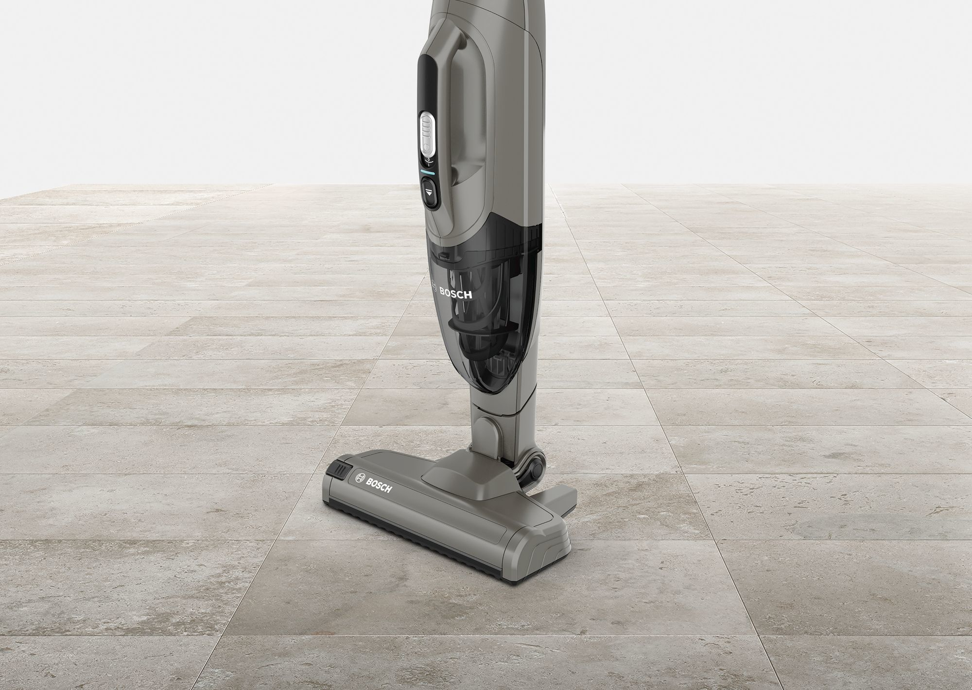 Bosch Serie 2 BBHF214G steelstofzuiger & elektrische bezem 2-in-1-steelstofzuiger Batterij/Accu Droog Zakloos Grijs - Afbeelding 3