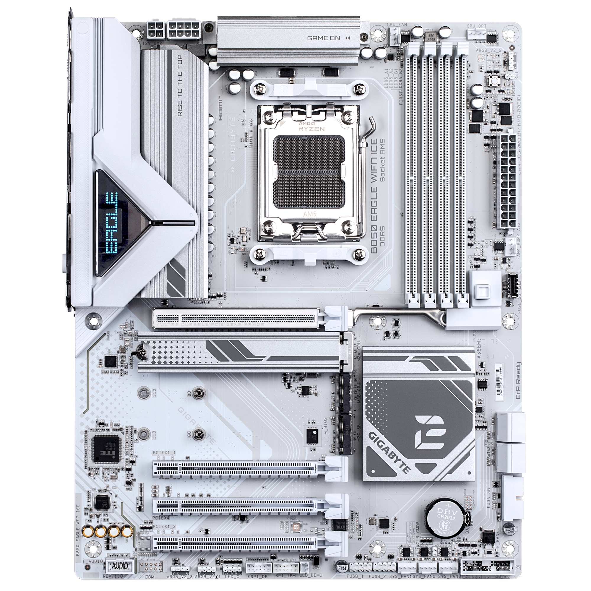 GIGABYTE B850 EAGLE WIFI7 ICE AMD B850 Socket AM5 ATX - Afbeelding 2