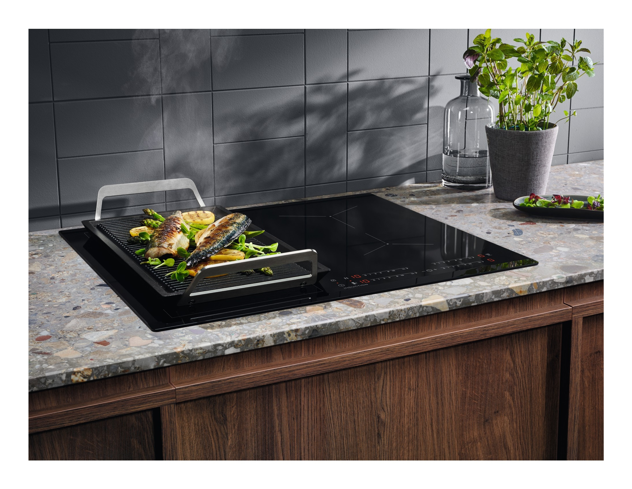 Electrolux EIV634 Zwart Ingebouwd 60 cm Inductiekookplaat zones 4 zone(s) - Afbeelding 2