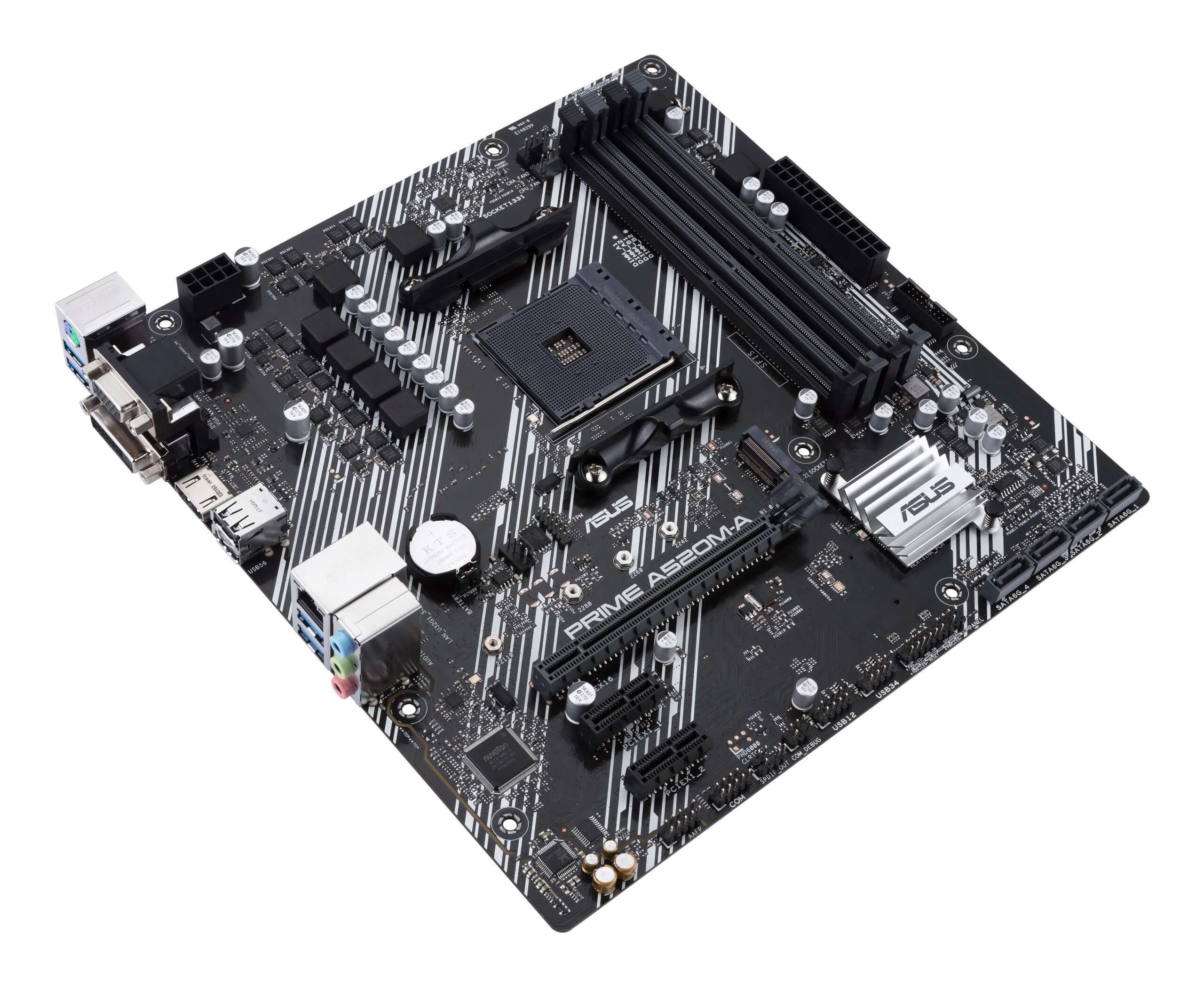 ASUS PRIME A520M-A II/CSM AMD A520 Socket AM4 micro ATX - Afbeelding 3