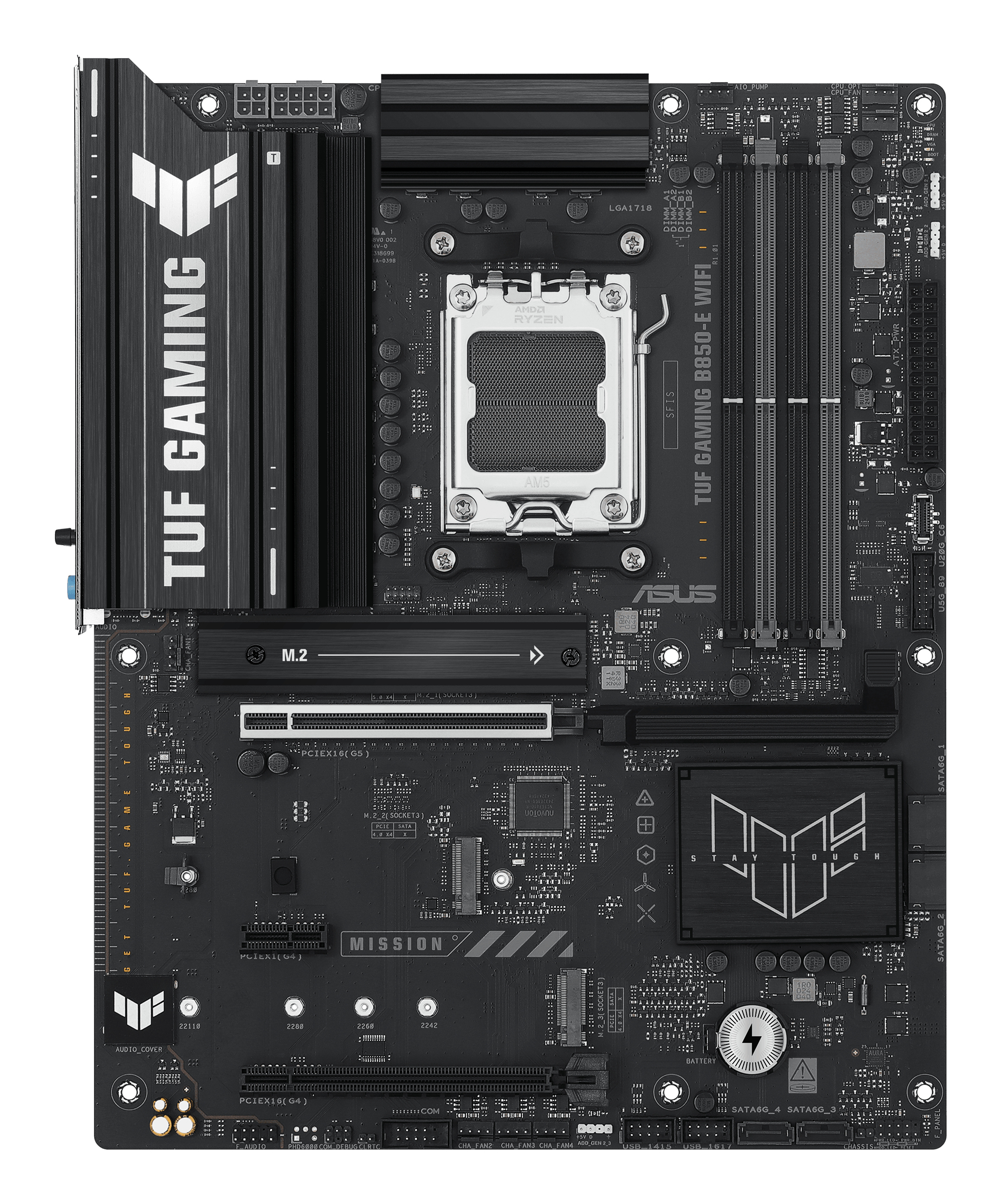 ASUS TUF GAMING B850-E WIFI AMD B850 Socket AM5 ATX - Afbeelding 2