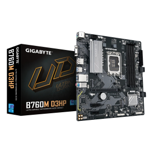 GIGABYTE B760M D3HP moederbord Intel B760 Express LGA 1700 micro ATX