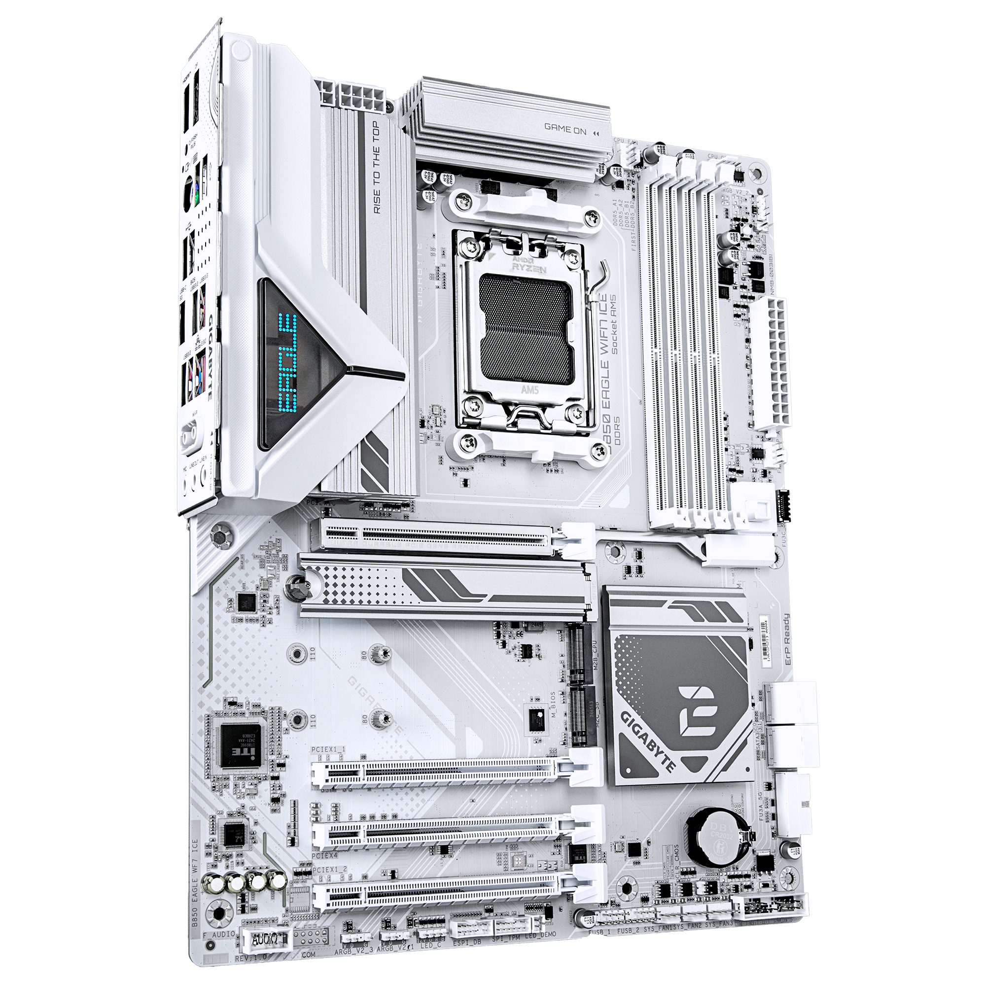 GIGABYTE B850 EAGLE WIFI7 ICE AMD B850 Socket AM5 ATX - Afbeelding 3