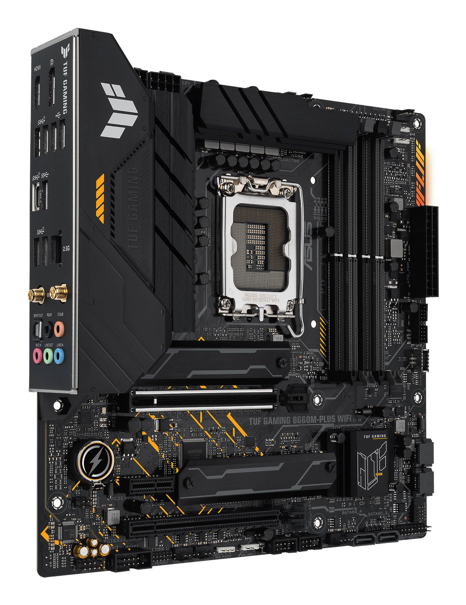 ASUS TUF GAMING B660M-PLUS WIFI Intel B660 LGA 1700 micro ATX - Afbeelding 3