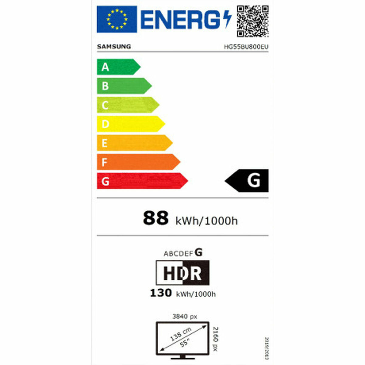 Samsung 55" Hotel TV HBU8000 4K Netflix - Afbeelding 14