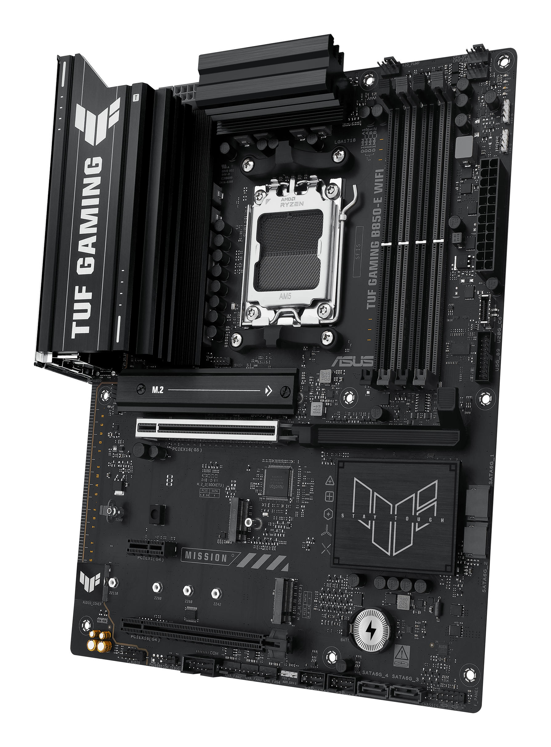 ASUS TUF GAMING B850-E WIFI AMD B850 Socket AM5 ATX - Afbeelding 5