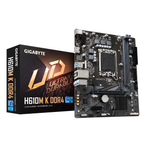 GIGABYTE H610M K DDR4 moederbord Intel H610 Express LGA 1700 micro ATX
