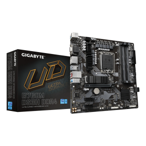 GIGABYTE B760M DS3H DDR4 moederbord Intel B760 Express LGA 1700 micro ATX