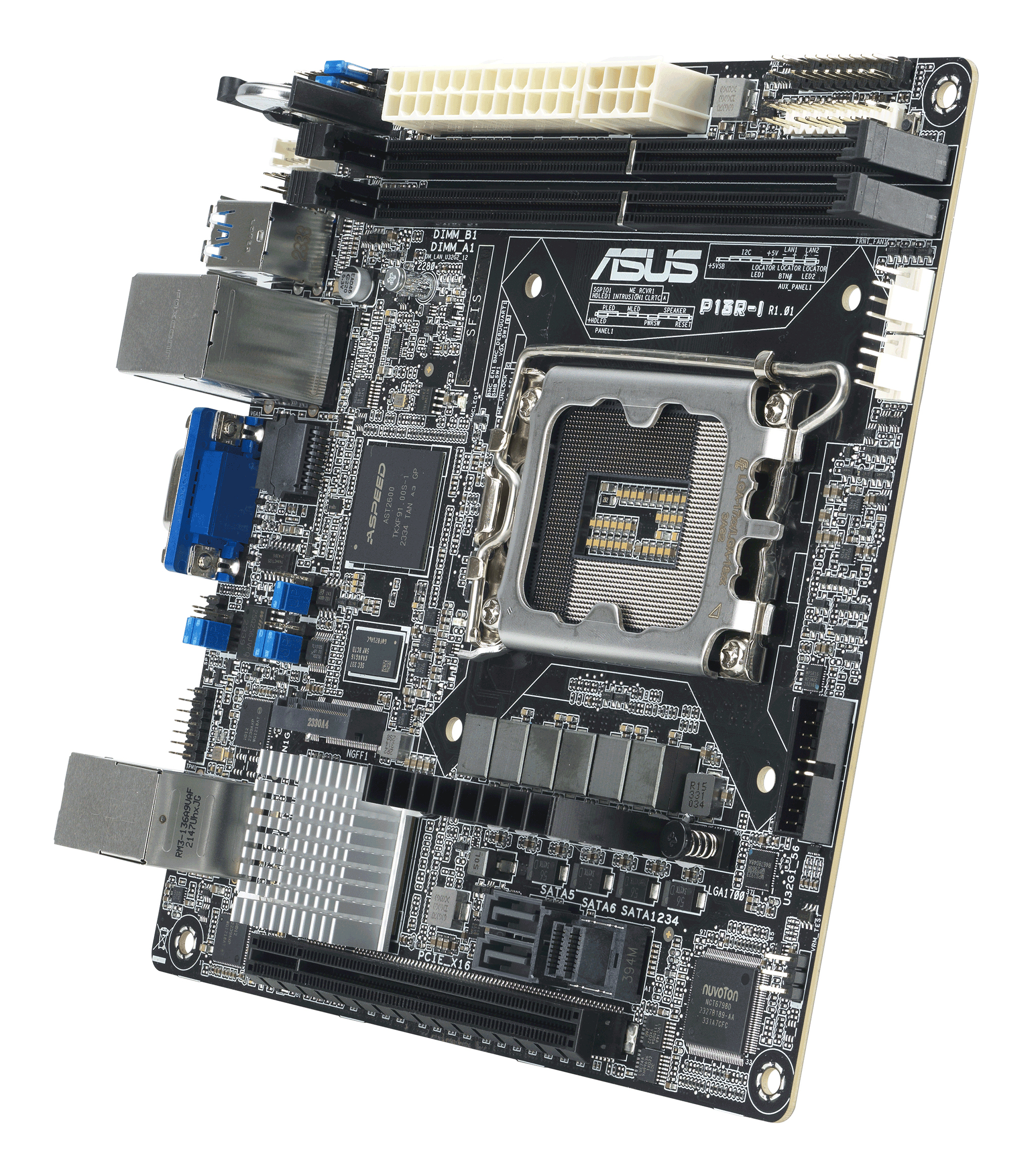 ASUS P13R-I Intel C262 LGA 1700 mini ITX - Afbeelding 2