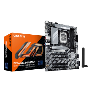 GIGABYTE B860 DS3H WIFI6E moederbord Intel B860 LGA 1851 (Socket V1) ATX