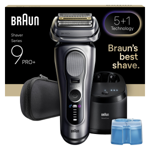 Braun Series 9 Pro+ 9667CC scheerapparaat Scheerapparaat met scheerblad Trimmer Zilver