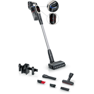 Bosch BCS931GAC steelstofzuiger & elektrische bezem Batterij/Accu Droog HEPA Zakloos 0,4 l Grafiet 3 Ah