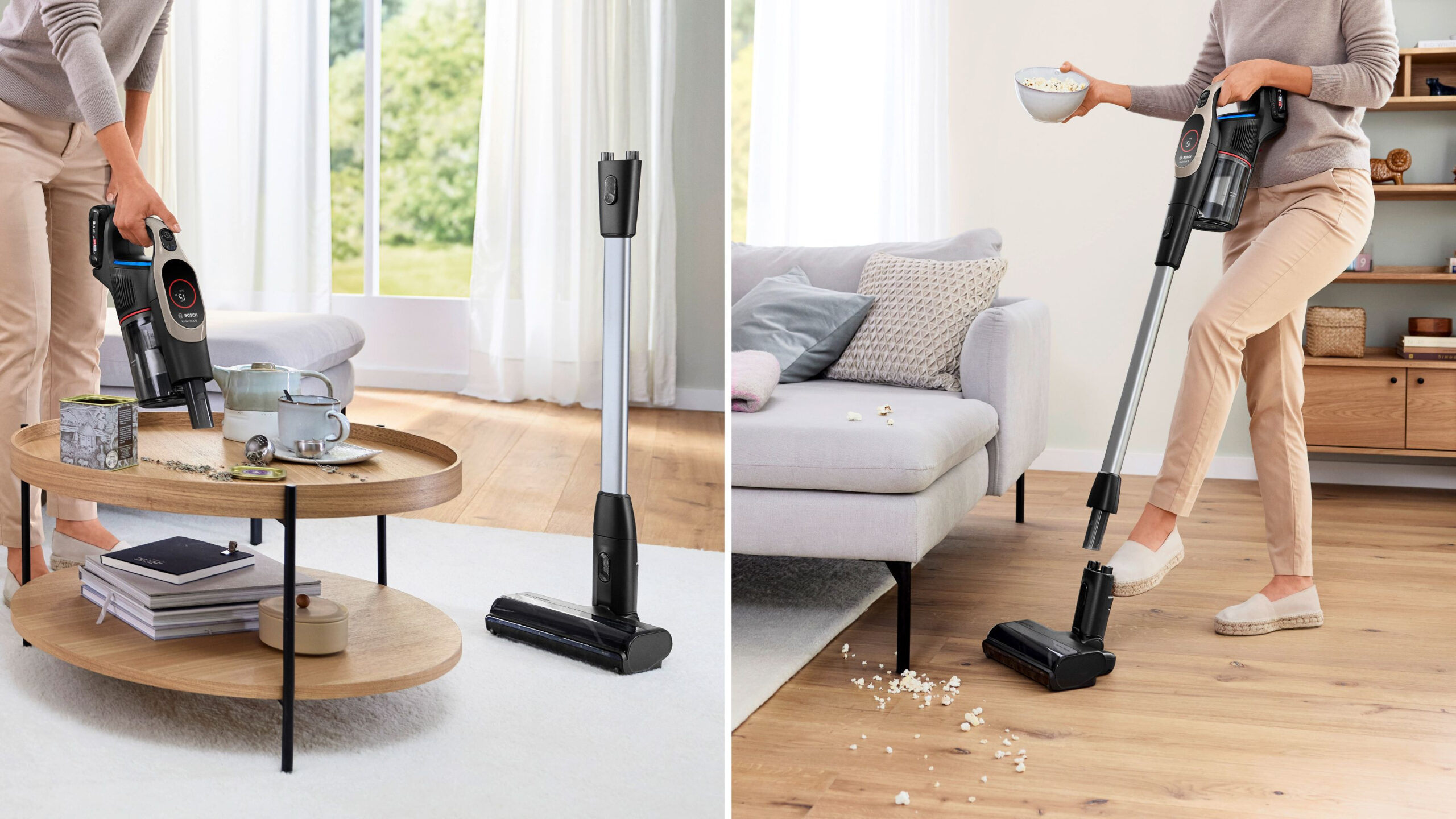 Bosch BCS931GAC steelstofzuiger & elektrische bezem Batterij/Accu Droog HEPA Zakloos 0,4 l Grafiet 3 Ah - Afbeelding 11